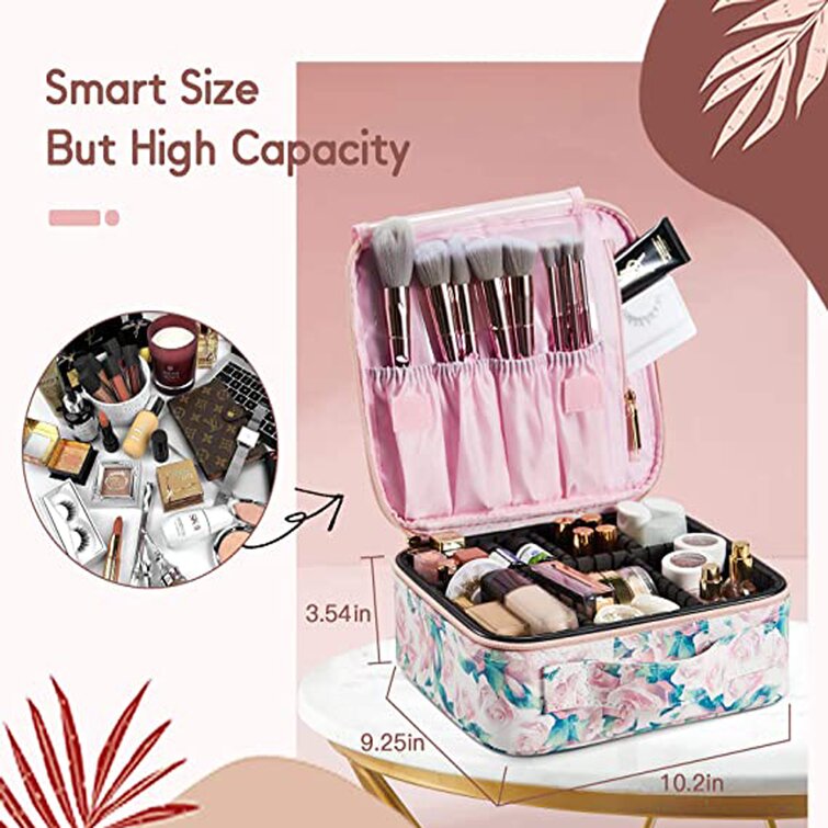 Travel makeup bag sale organizer